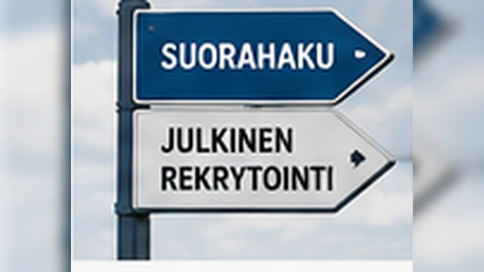 Kuvitus artikkelille Suorahaku vai julkinen rekrytointi: oikea hakumalli