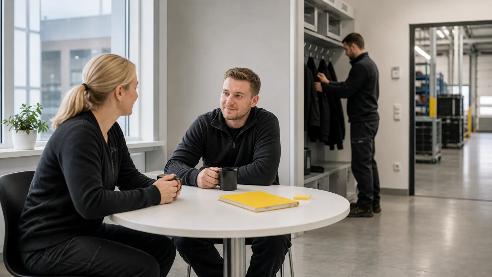 Työehtoja käydään läpi neuvottelupöydän ääressä