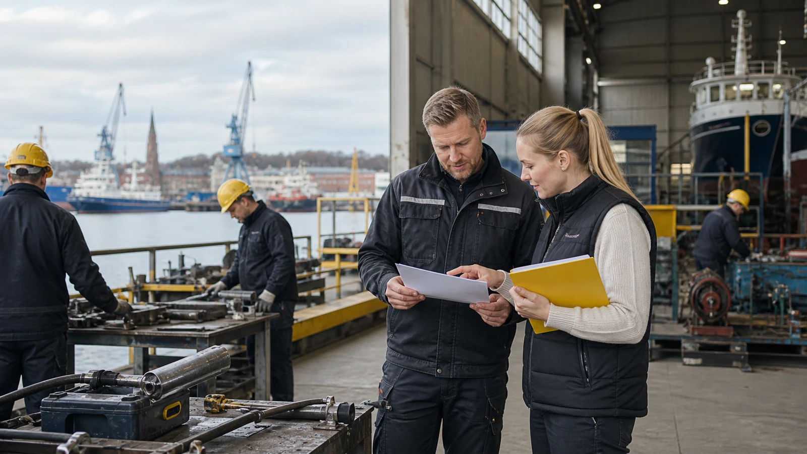Turun sataman työmaalla käydään läpi vuorotarvetta