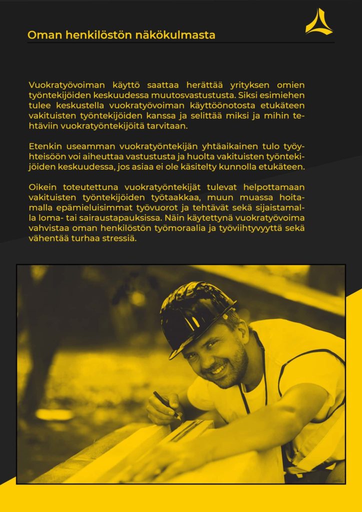 Henkilöstövuokrauksen oppaan sivu 4
